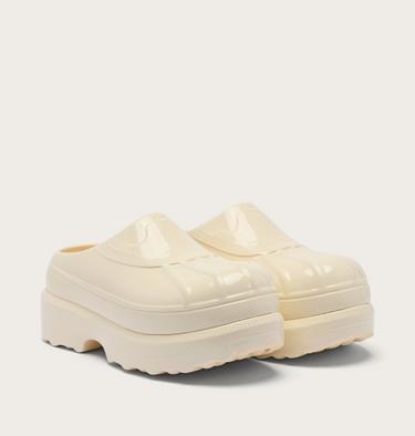 Caribou Clog Lux Women's Shoe, Color: Honey White, Sea Salt, image 2
