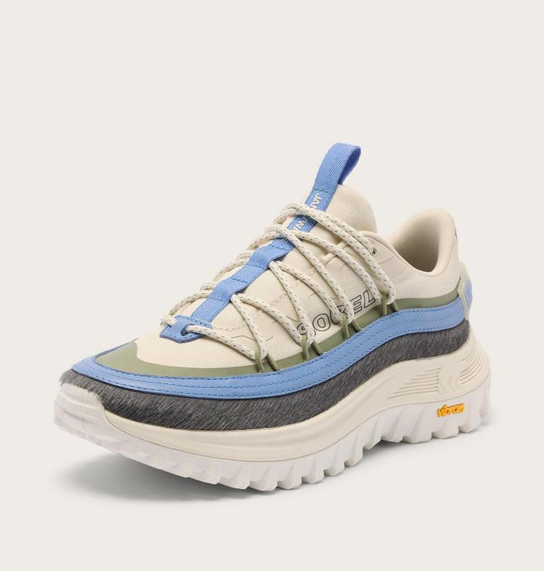 Women's SOREL X JANE WADE CALLSIGN Low Sneaker, Color: Fawn, Sea Salt, image 7