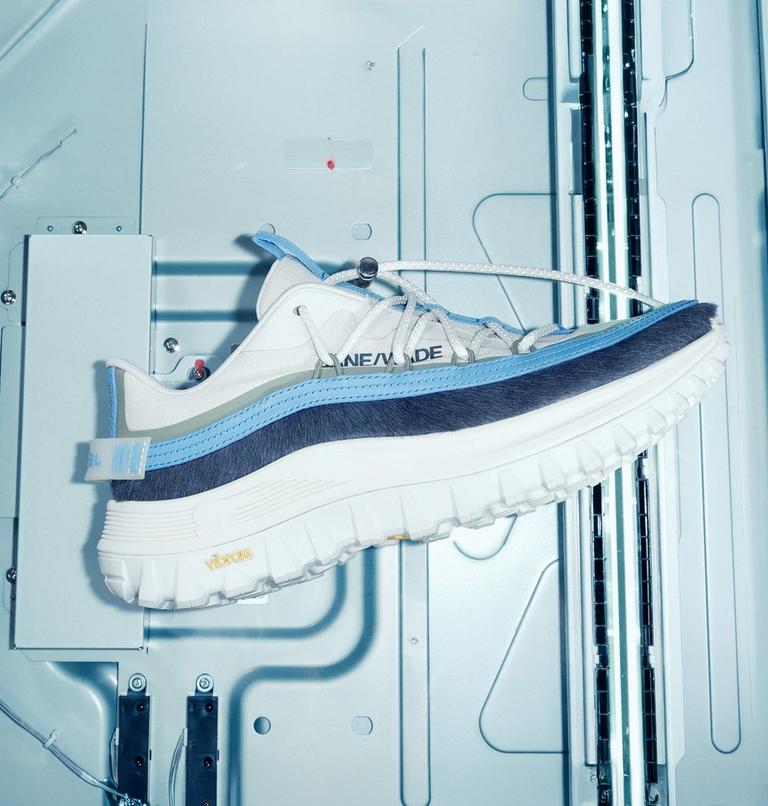 Women's SOREL X JANE WADE CALLSIGN Low Sneaker, Color: Fawn, Sea Salt, image 9