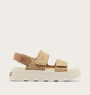 Kinetic Sunchase Ankle Strap Women's Sandal, Color: Tawny Buff, Chalk, image 9