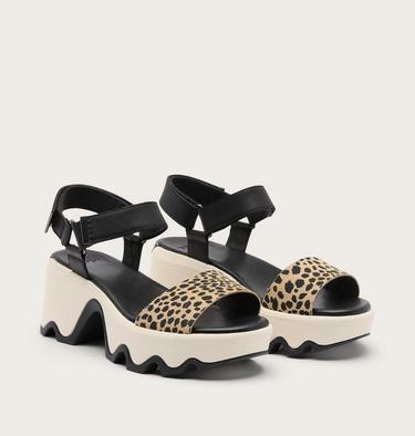 Kinetic Aura Y-Strap Women's Sandal, Color: Black, Snow, image 18