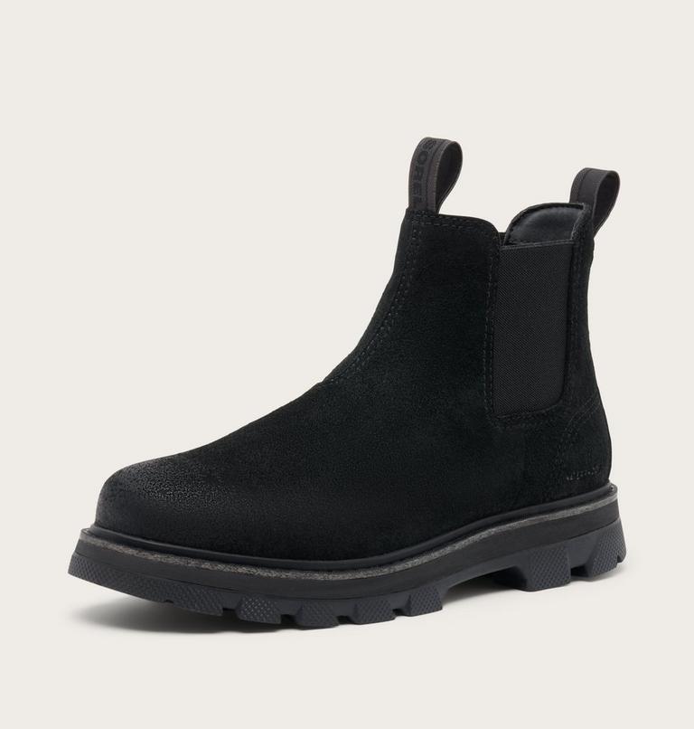 Botte Chelsea Imperm&eacute;able Lark-47 Homme, Color: Black, Bleached Ceramic, image 8