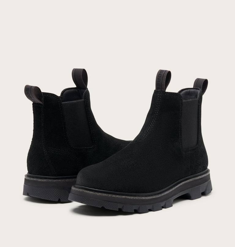 Botte Chelsea Imperm&eacute;able Lark-47 Homme, Color: Black, Bleached Ceramic, image 9