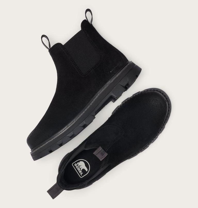 Botte Chelsea Imperm&eacute;able Lark-47 Homme, Color: Black, Bleached Ceramic, image 5
