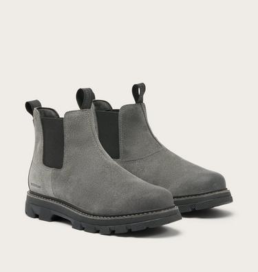 Lark-47 Chelsea Men's Waterproof Boot, Color: Grill, Black, image 6