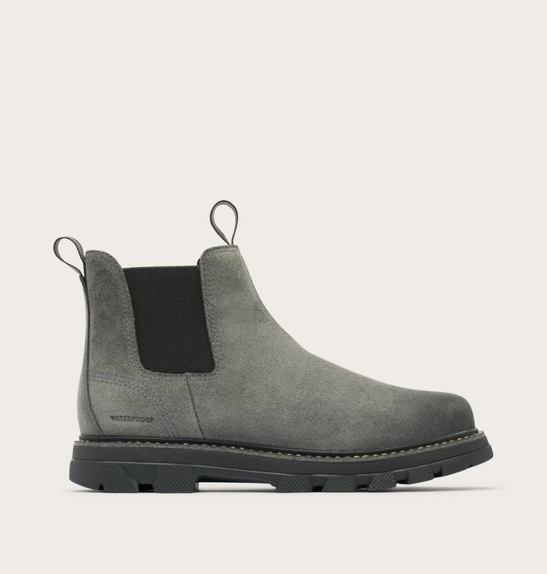 Lark-47 Chelsea Men's Waterproof Boot, Color: Grill, Black, image 1