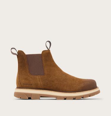 Botte Chelsea Imperm&eacute;able Lark-47 Homme, Color: Velvet Tan, Tobacco, image 1