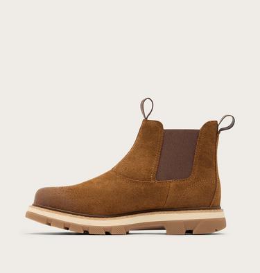 Botte Chelsea Imperm&eacute;able Lark-47 Homme, Color: Velvet Tan, Tobacco, image 4