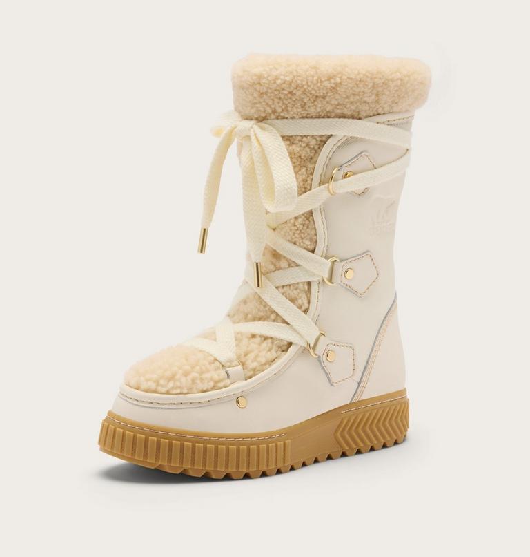 Bottes d'hiver hautes de luxe Ona Ave Alpine pour femmes, Color: Snow, Gum 17, image 8