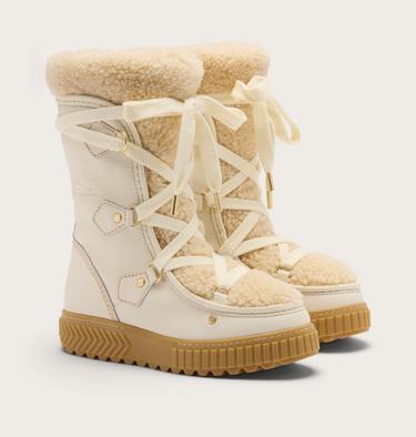 Ona Ave Alpine Tall Lux Women's Winter Boot, Color: Snow, Gum 17, image 2