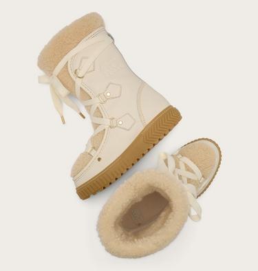 Ona Ave Alpine Tall Lux Women's Winter Boot, Color: Snow, Gum 17, image 4