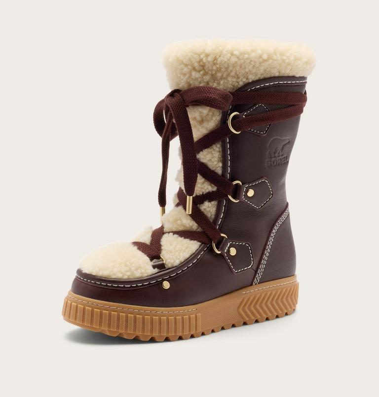 Bottes d'hiver hautes de luxe Ona Ave Alpine pour femmes, Color: Red Lodge, Gum 2, image 8