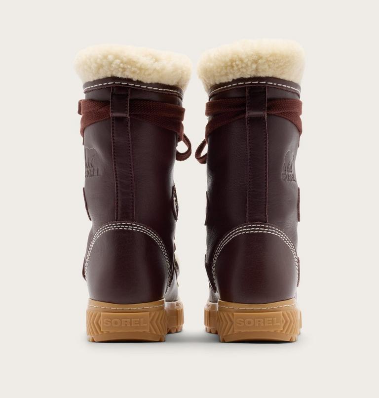Bottes d'hiver hautes de luxe Ona Ave Alpine pour femmes, Color: Red Lodge, Gum 2, image 3
