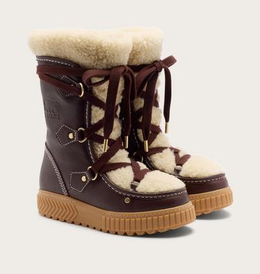 Ona Ave Alpine Tall Lux Women's Winter Boot, Color: Red Lodge, Gum 2, image 6