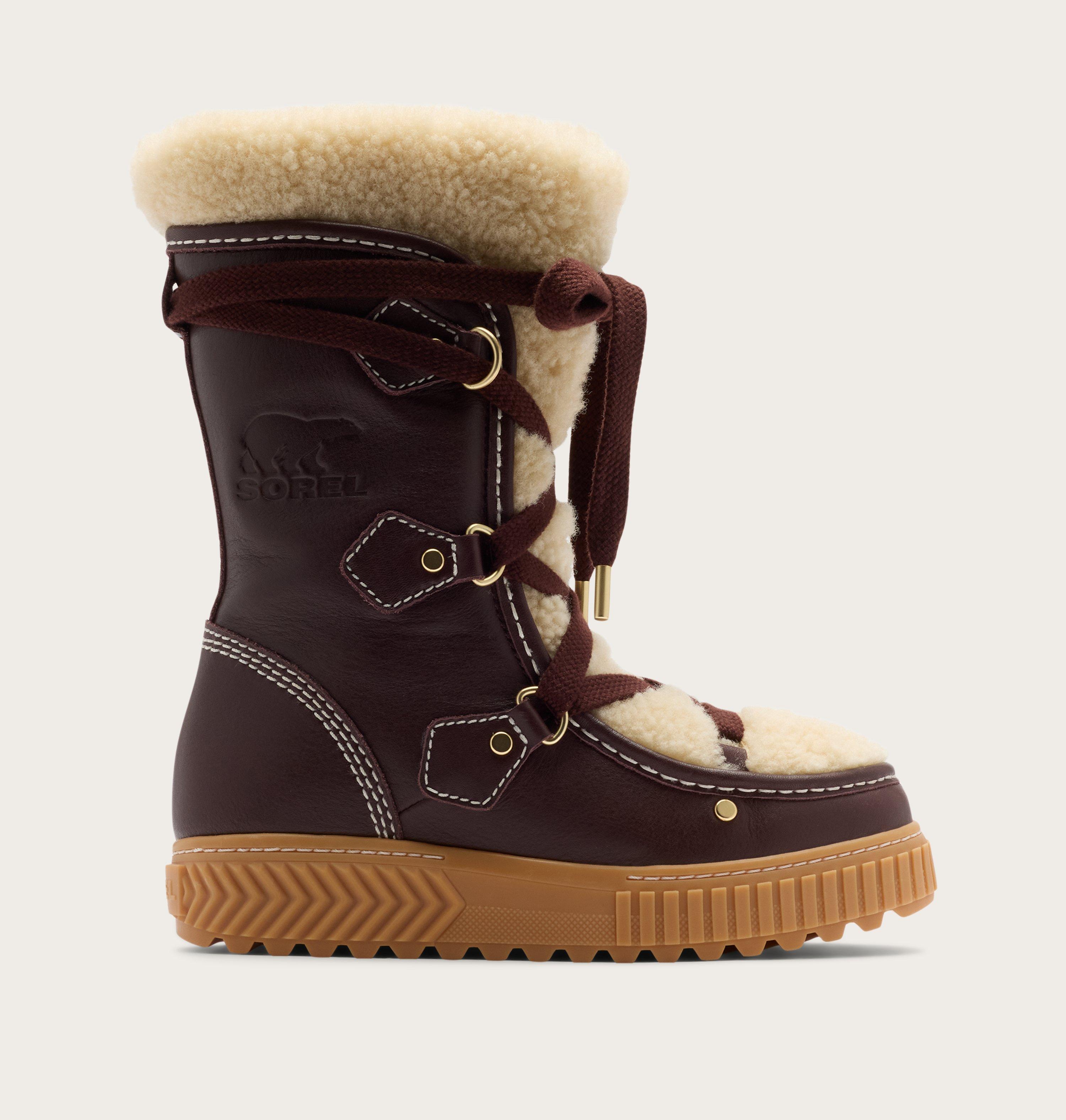 Sorel Women's Ona Ave Alpine Lx Tall Boots - Red Lodge/Gum 2