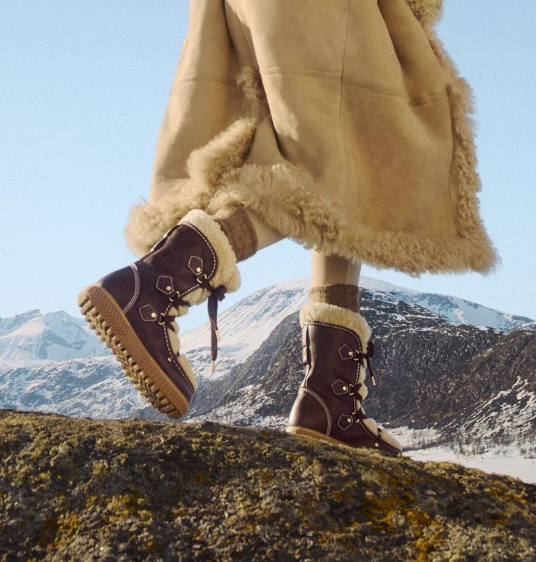 Women's Ona Ave Alpine Tall Lux Winter Boots, Color: Red Lodge, Gum 2, image 12