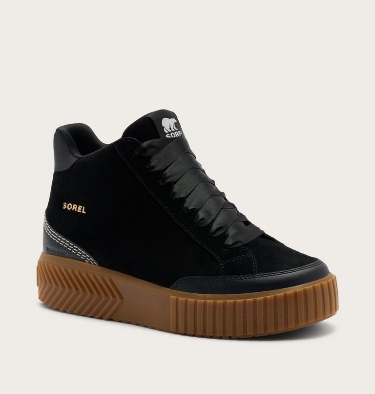Chaussures de sport imperm&eacute;ables mi-hautes Ona Ave Zip Mid pour femmes, Color: Black, Gum 2, image 7