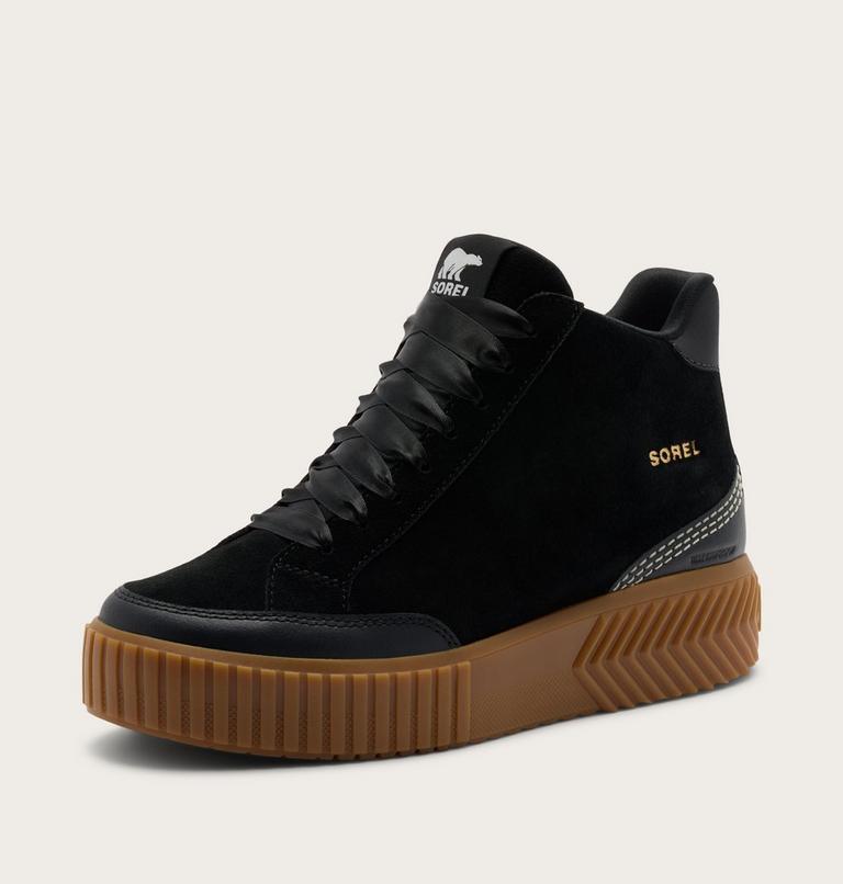 Chaussures de sport imperm&eacute;ables mi-hautes Ona Ave Zip Mid pour femmes, Color: Black, Gum 2, image 8