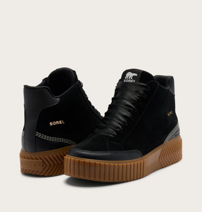 Chaussures de sport imperm&eacute;ables mi-hautes Ona Ave Zip Mid pour femmes, Color: Black, Gum 2, image 9