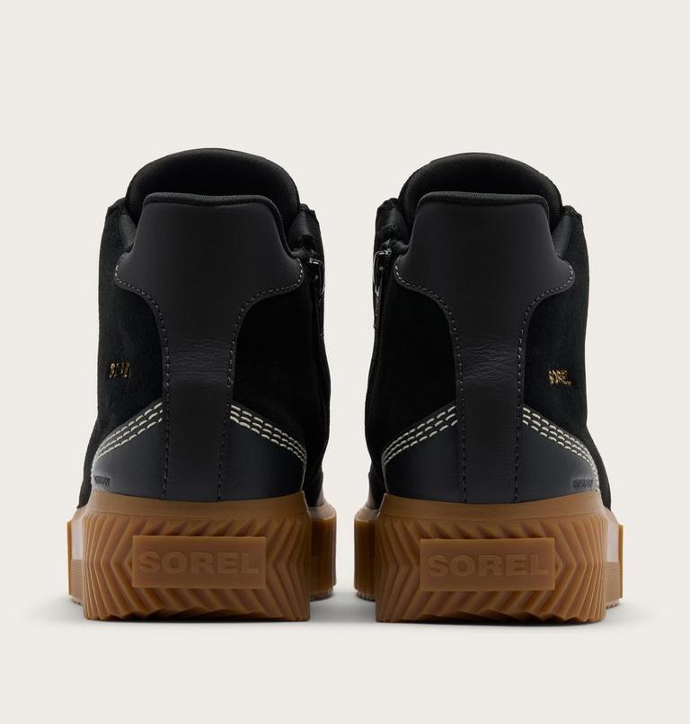 Ona Ave Zip Mid Women's Waterproof Sneaker, Color: Black, Gum 2, image 3