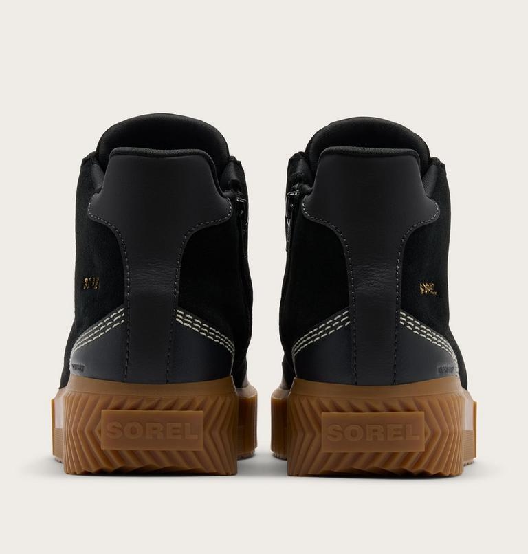 Chaussures de sport imperm&eacute;ables mi-hautes Ona Ave Zip Mid pour femmes, Color: Black, Gum 2, image 3
