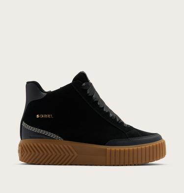Ona Ave Zip Mid Women's Waterproof Sneaker, Color: Black, Gum 2, image 5