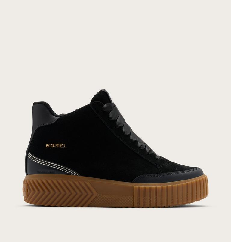 Ona Ave Zip Mid Women's Waterproof Sneaker, Color: Black, Gum 2, image 1