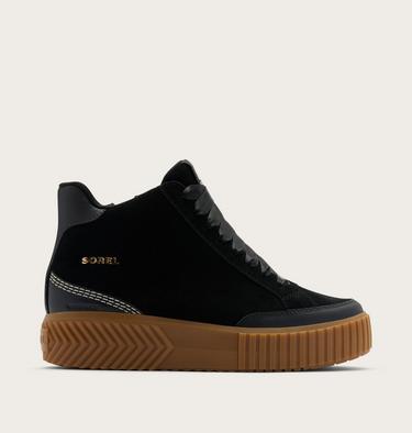 Ona Ave Zip Mid Women's Waterproof Sneaker, Color: Black, Gum 2, image 5