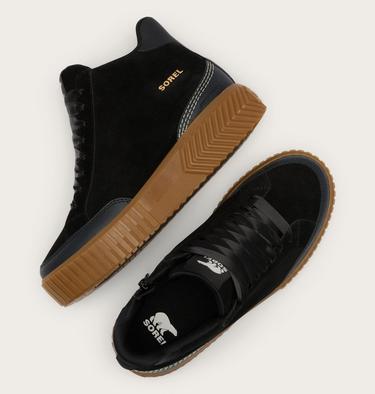 Ona Ave Zip Mid Women's Waterproof Sneaker, Color: Black, Gum 2, image 8