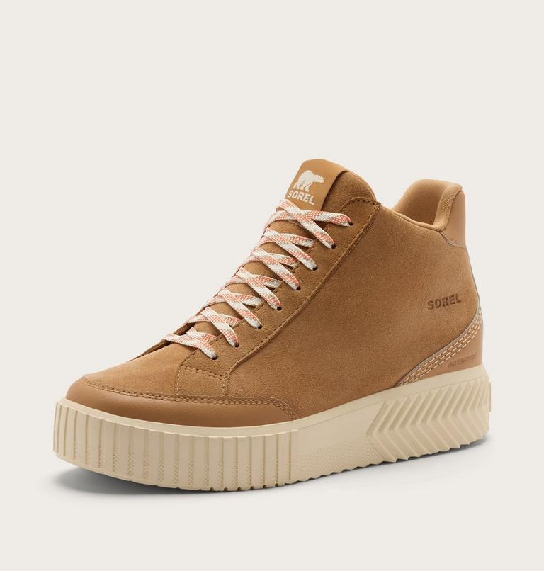 Chaussures de sport imperm&eacute;ables mi-hautes Ona Ave Zip Mid pour femmes, Color: Tawny Buff, Chalk, image 8