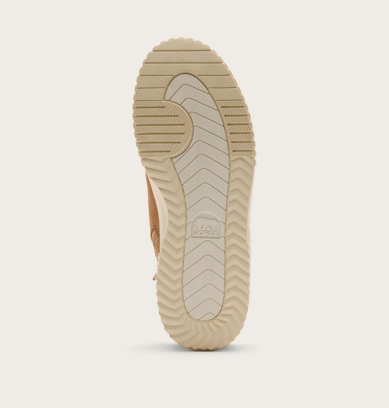 Ona Ave Zip Mid Women's Waterproof Sneaker, Color: Tawny Buff, Chalk, image 5