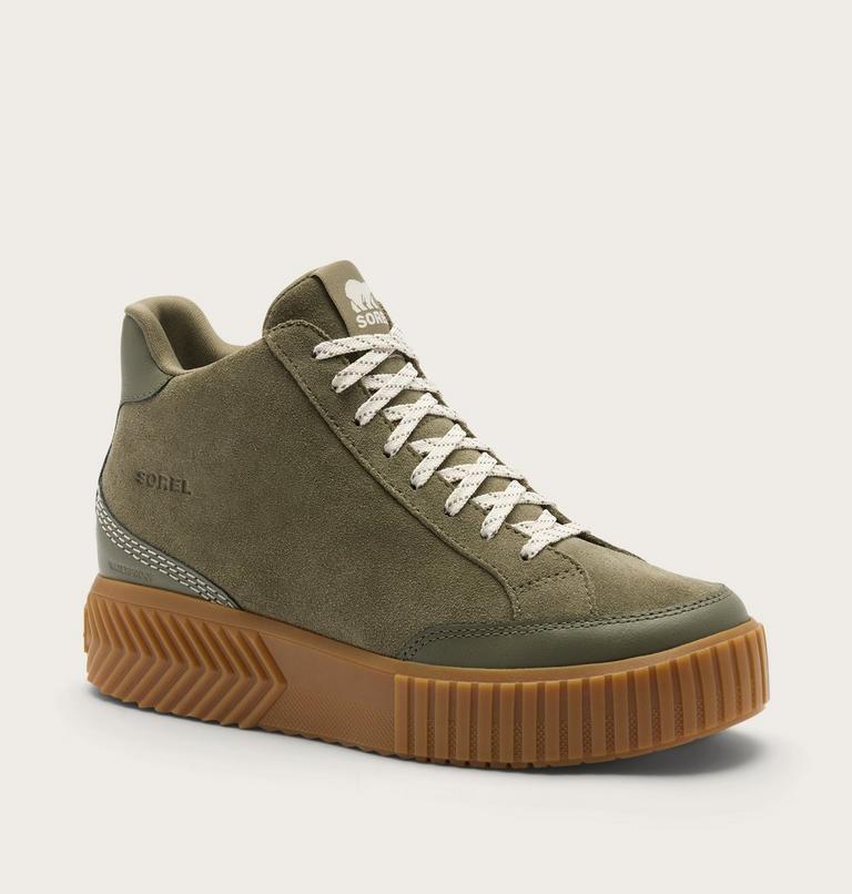 Ona Ave Zip Mid wasserdichter Sneaker f&uuml;r Frauen, Color: Stone Green, Gum 2, image 7