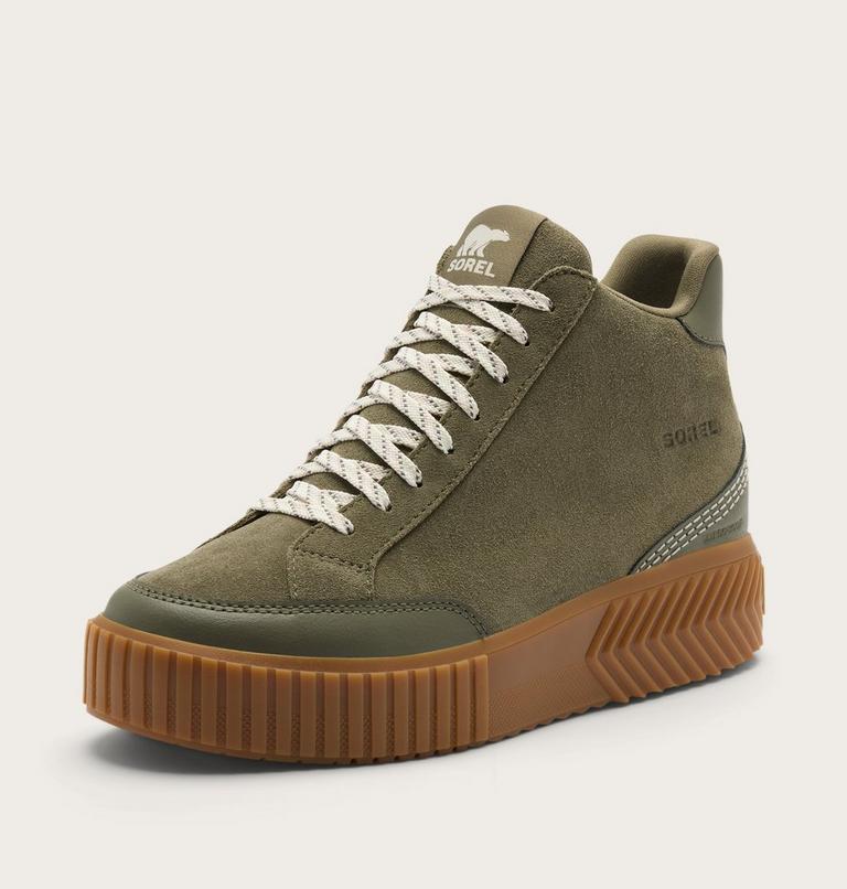 Ona Ave Zip Mid wasserdichter Sneaker f&uuml;r Frauen, Color: Stone Green, Gum 2, image 8