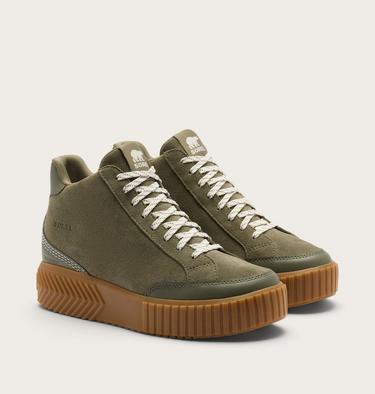 Ona Ave Zip Mid wasserdichter Sneaker f&uuml;r Frauen, Color: Stone Green, Gum 2, image 10