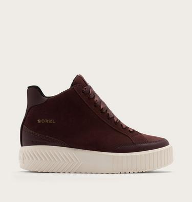 Ona Ave Zip Mid Women's Waterproof Sneaker, Color: Red Lodge, Snow, image 9
