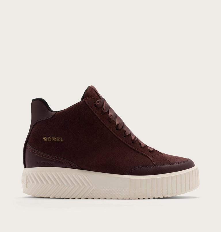 Ona Ave Zip Mid Women's Waterproof Sneaker, Color: Red Lodge, Snow, image 1