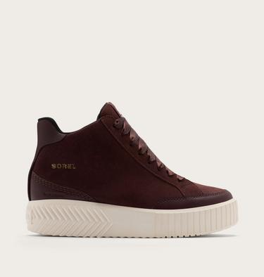 Ona Ave Zip Mid Women's Waterproof Sneaker, Color: Red Lodge, Snow, image 9