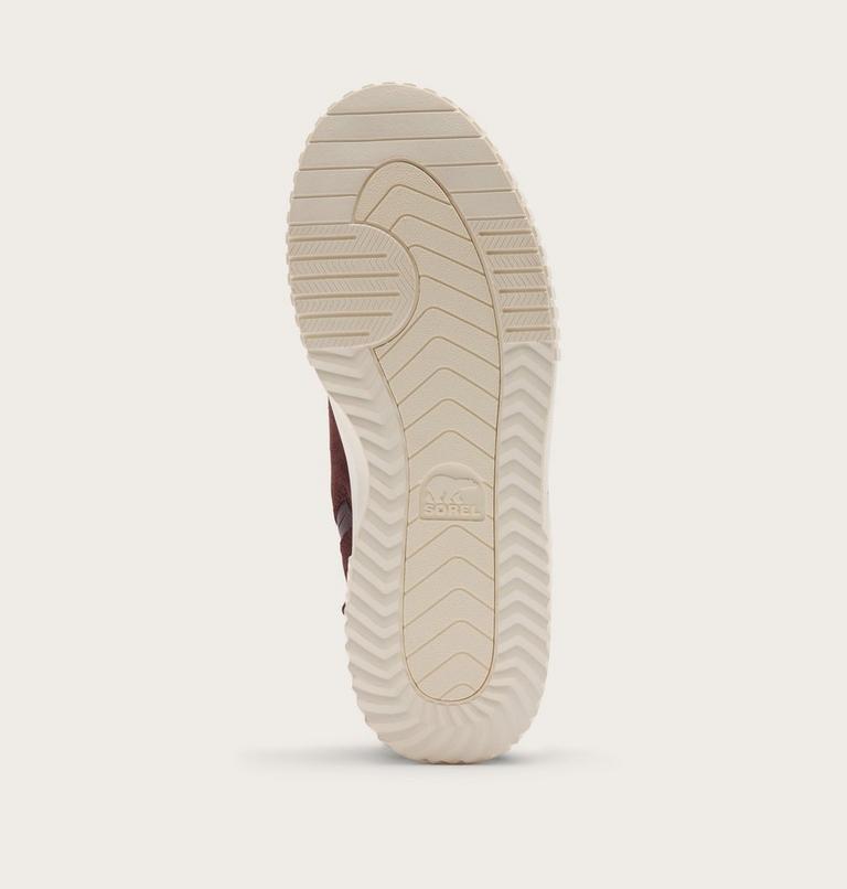 Ona Ave Zip Mid Women's Waterproof Sneaker, Color: Red Lodge, Snow, image 5