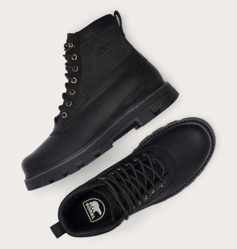 Lark-47 Men's Waterproof Boot, Color: Black, Jet, image 4