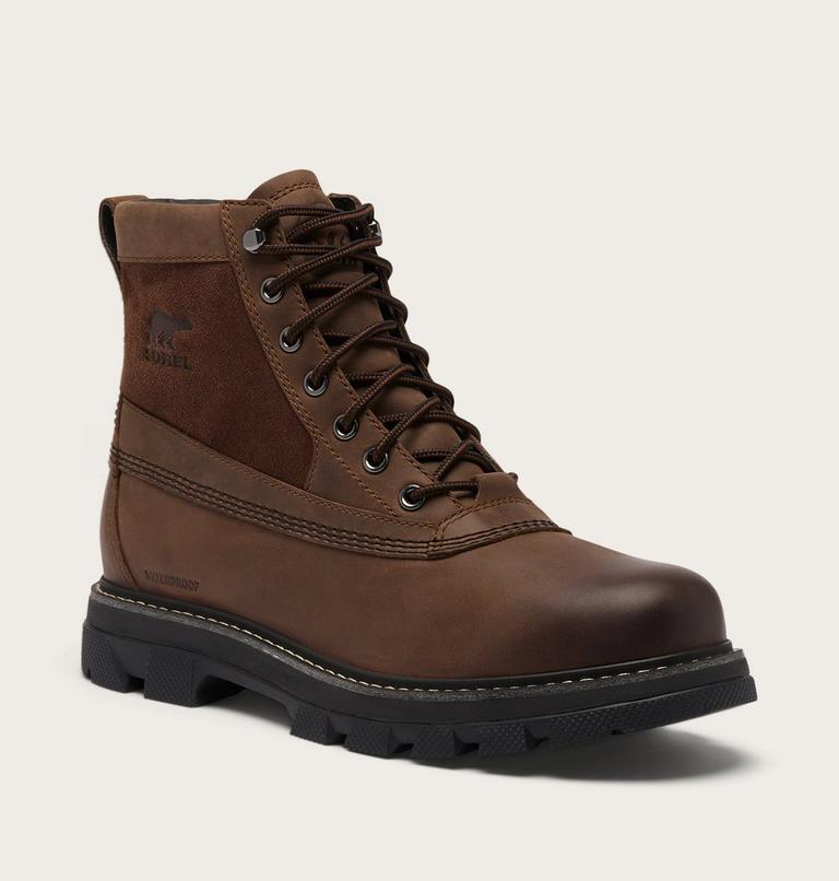 Lark-47 wasserdichte Stiefel f&uuml;r M&auml;nner, Color: Tobacco, Black, image 7