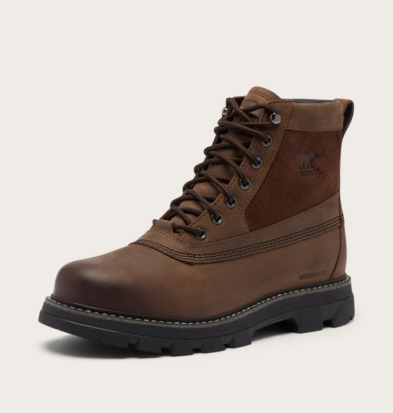 Lark-47 wasserdichte Stiefel f&uuml;r M&auml;nner, Color: Tobacco, Black, image 8