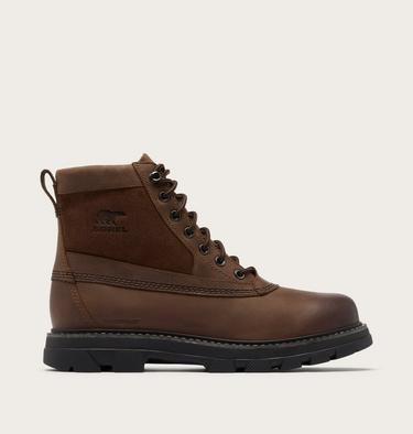 Lark-47 Men's Waterproof Boot, Color: Tobacco, Black, image 9