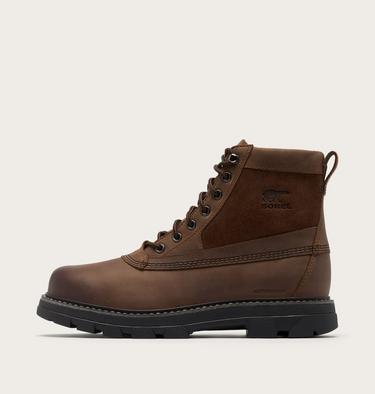 Botte Imperm&eacute;able Lark-47 Homme, Color: Tobacco, Black, image 12