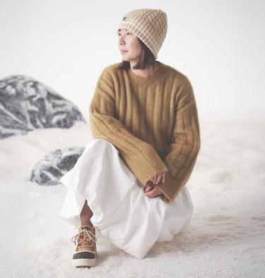 SOREL BASELINE BEANIE, Color: Chalk, Sea Salt, image 6