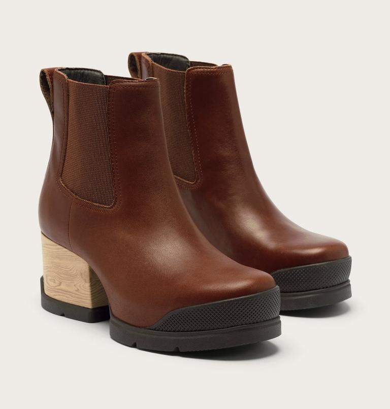 Bottes Roam'n Chelsea pour femmes, Color: Dark Auburn, Blackened Brown, image 2