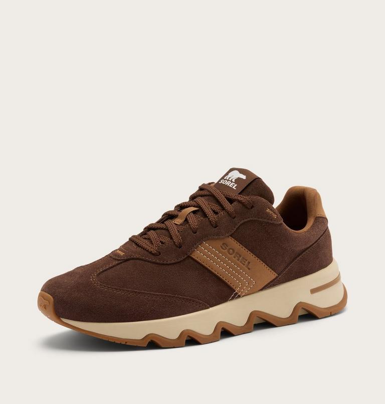 Kinetic Ember Lux Men's Sneaker, Color: Tobacco, Velvet Tan, image 8