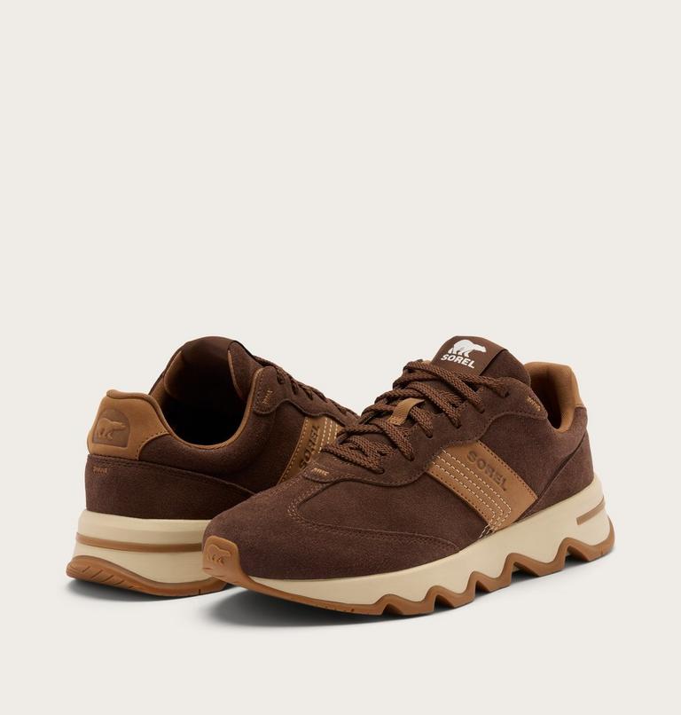 Kinetic Ember Lux Men's Sneaker, Color: Tobacco, Velvet Tan, image 9