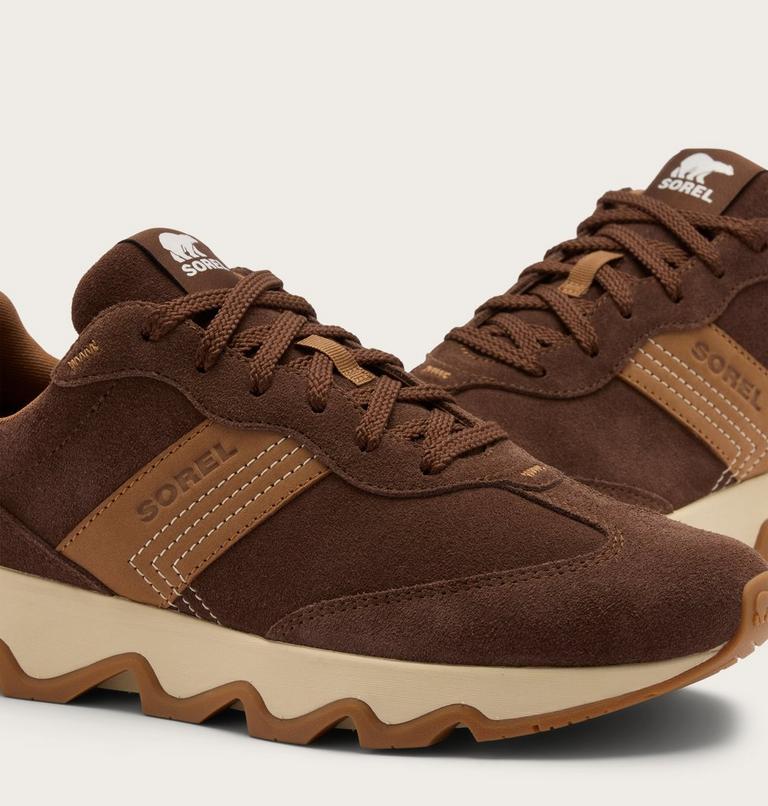 Kinetic Ember Lux Men's Sneaker, Color: Tobacco, Velvet Tan, image 10