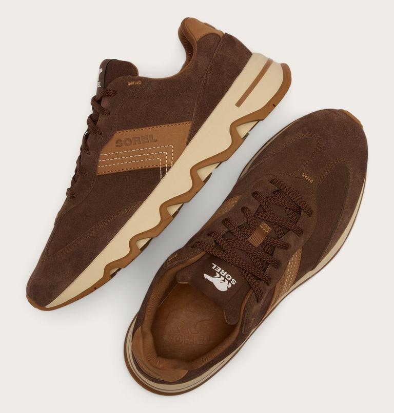 Kinetic Ember Lux Men's Sneaker, Color: Tobacco, Velvet Tan, image 5