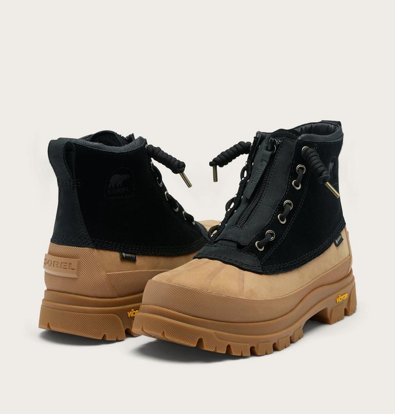 Men's Daystorm Horizon Zip GTX Boots, Color: Black, Tawny Buff, image 9